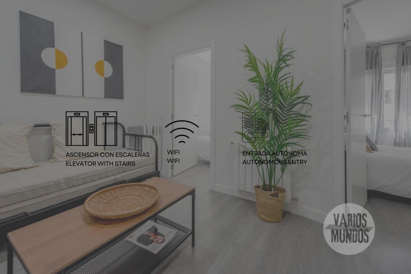 Excuisite New Apt En Gran Via Para 5Pax E2 Madrid Exteriör bild